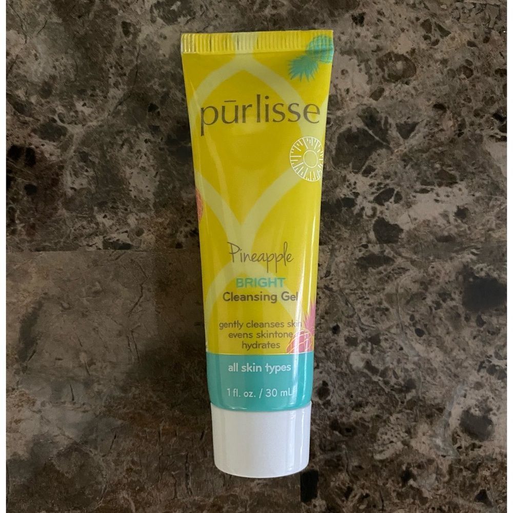 Purlisse  Pineapple Bright Cleansing gel 1 fl oz / 30ml-TRAVEL SIZE New Sealed